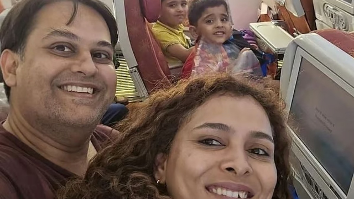 राजस्थान के डॉ. जोशी और डॉ. कोमी व्यास परिवार की लास्ट सेल्फी