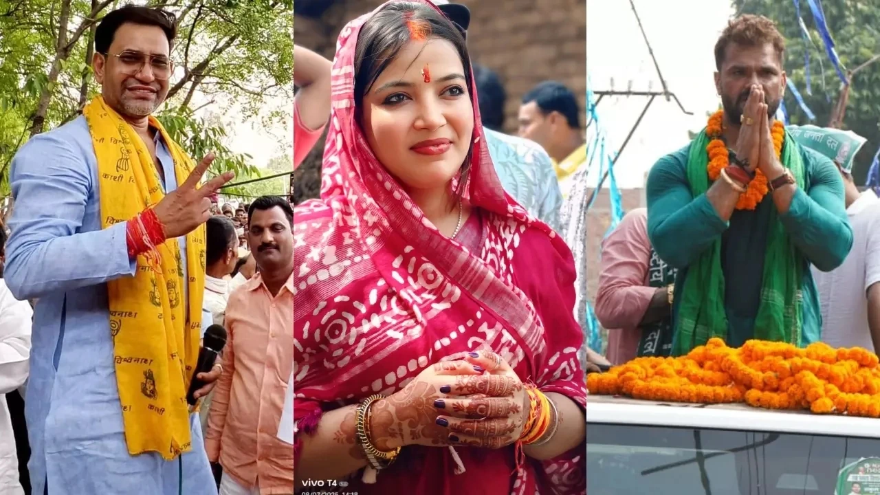 ‘नचनिया-मुजरा’ विवाद से बिहार चुनाव में घमासान - कांग्रेस vs बीजेपी, ज्योति बनाम खेसारी, निरहुआ बोले ‘बाप को मत सिखा बेटा’