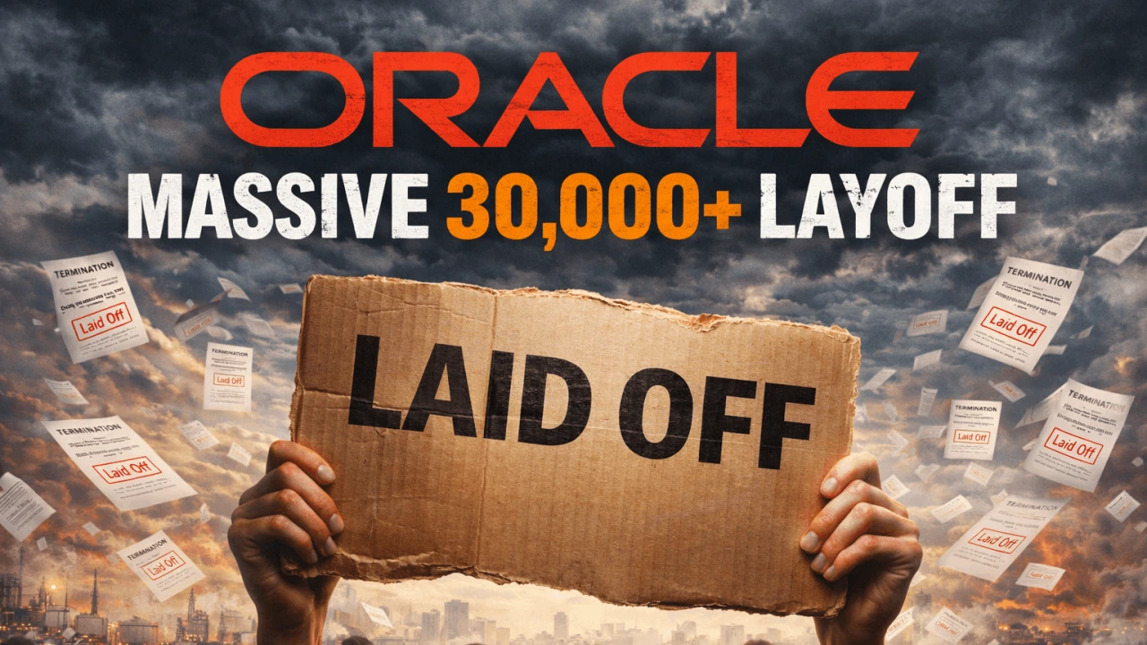 Breaking: Oracle Announces 30,000+ Layoffs Worldwide