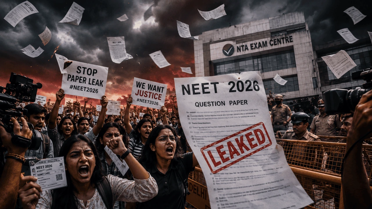 NEET 2026 Paper Leak Controversy